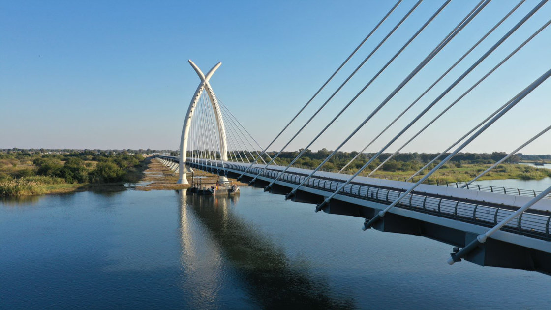 Inaugurato in Botswana il ponte sul fiume Okavango realizzato da Itinera