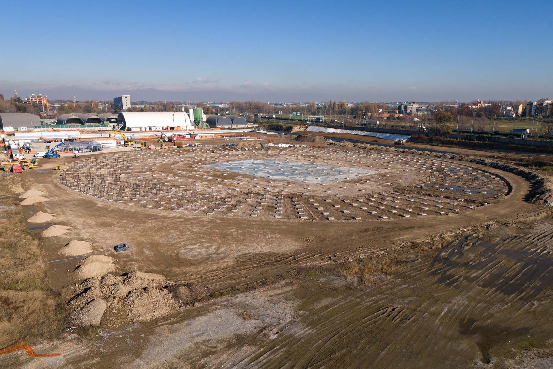 Construction of the new Santa Giulia Arena in Milan - IT - ITINERA S.p.A. -  Large infrastructural project and civil buildings